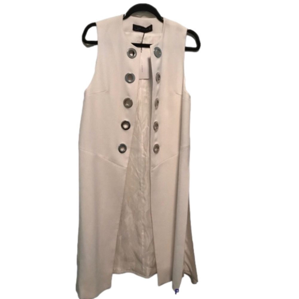 𝅺NEW Zara Women Long White Vest